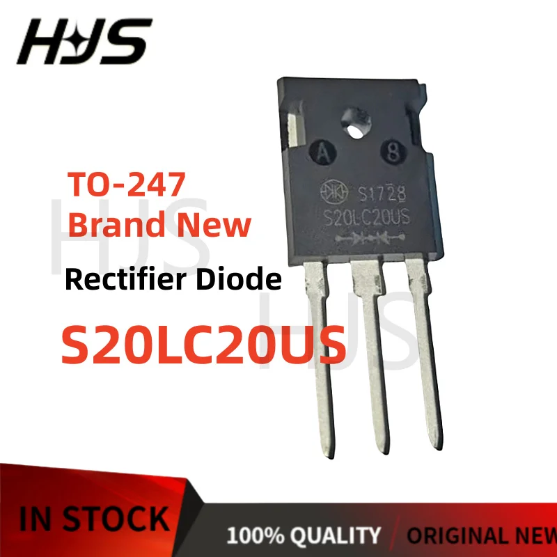 5PCS-10PCS S20LC20US S20LC20U TO-247 Fast Recovery Rectifier Diode Brand New In Stock
5PCS-10PCS S20LC20US S20LC20U TO-247 Fast Recovery Rectifier Diode Brand New In Stock