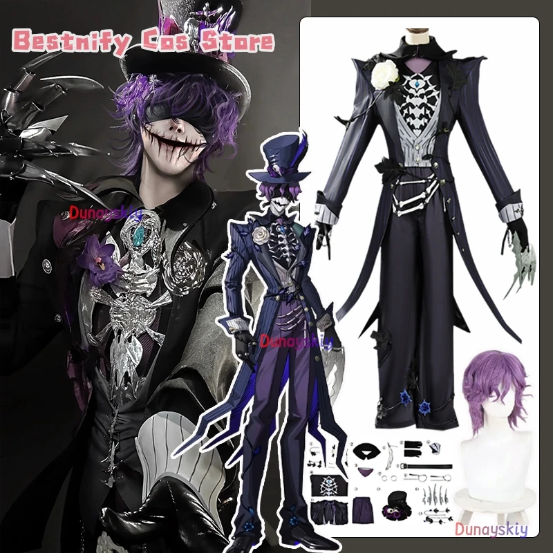 Игра Identity VJack 코스프레 the Ripper Костюм художника Готическая средневековая форма Аниме RipperUgu Ролевой парик Обувь Опора Костюмы
Игра Identity VJack 코스프레 the Ripper Костюм художника Готическая средневековая форма Аниме RipperUgu Ролевой парик Обувь Опора Костюмы