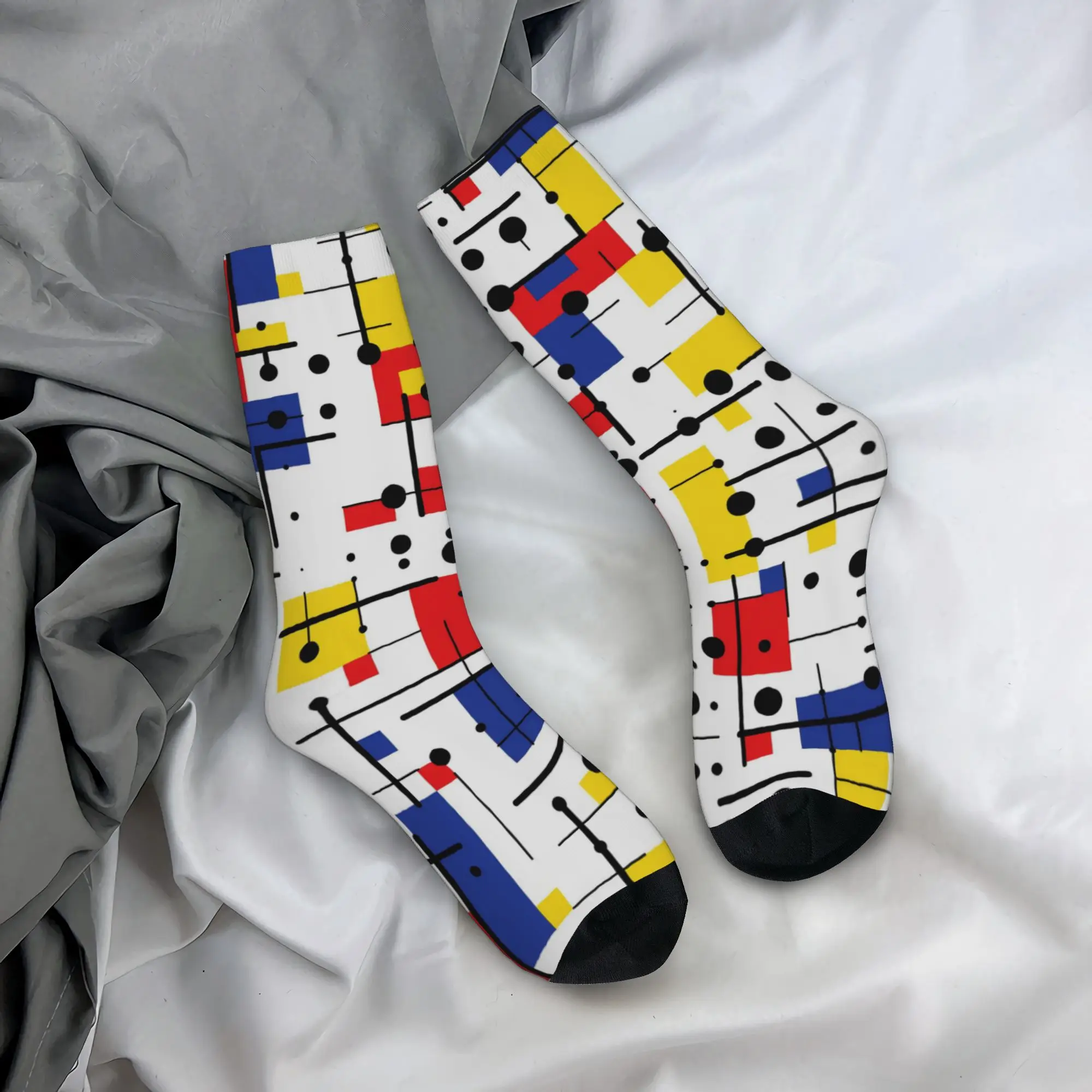 Piet Mondrian Abstract Pop Art Stockings Pattern Gothic Socks Autumn Non Slip Socks Women Men Climbing Warm Soft Socks
Piet Mondrian Abstract Pop Art Stockings Pattern Gothic Socks Autumn Non Slip Socks Women Men Climbing Warm Soft Socks