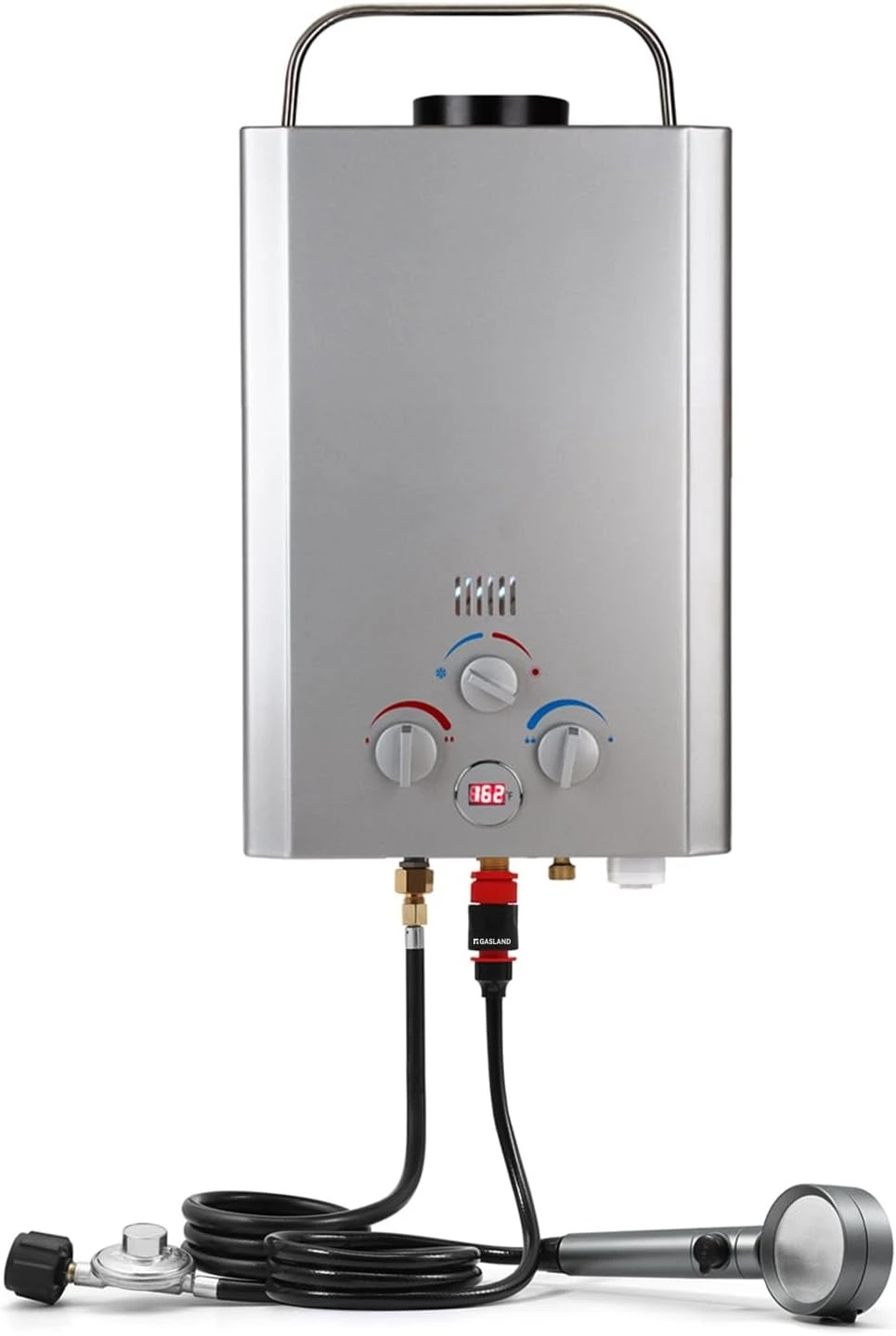 Tankless Electric Water Heater 41,000 BTU 1.58 GPM Digital Display Multi-Protection IPX3 Waterproof Portable For Camping RV Use
Tankless Electric Water Heater 41,000 BTU 1.58 GPM Digital Display Multi-Protection IPX3 Waterproof Portable For Camping RV Use