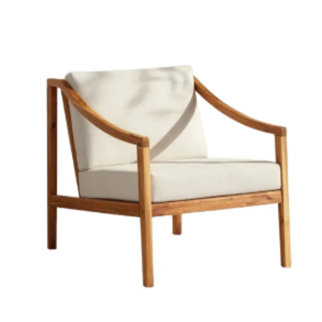 Outdoor Teak Wooden Chairs Comfortable and Luxurious Furniture with the Touch of Soft Foam and Soft Fabric
Outdoor Teak Wooden Chairs Comfortable and Luxurious Furniture with the Touch of Soft Foam and Soft Fabric