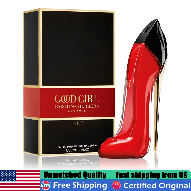 Premium Portable Arabic Perfumes Carolina Herrera Very Good Girl Women's Floral Fruity EDP Spray 2.7 Oz Long Lasting Elegant Feminine Perfume with Litchi Red Currant Rose Vanilla Vetiver 80ml Pheromones Cologne for Daily Wear & Gifting
Premium Portable Arabic Perfumes Carolina Herrera Very Good Girl Women's Floral Fruity EDP Spray 2.7 Oz Long Lasting Elegant Feminine Perfume with Litchi Red Currant Rose Vanilla Vetiver 80ml Pheromones Cologne for Daily Wear & Gifting