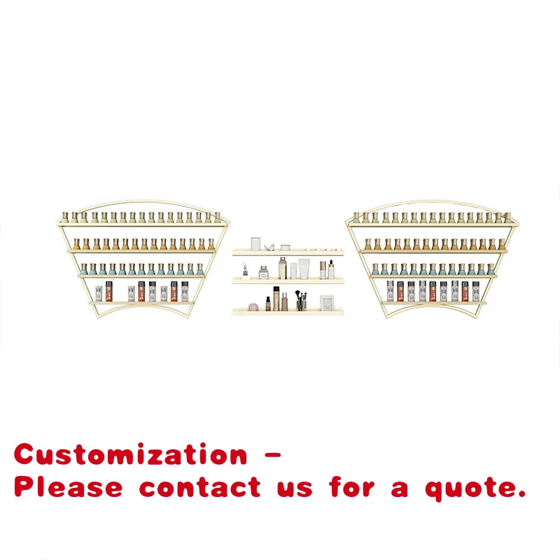 Customize.Gold Circular Sector Design Metal Nail Polish Shelf Fit About 150 Bottles Wall Shelves Nail Polishes
Customize.Gold Circular Sector Design Metal Nail Polish Shelf Fit About 150 Bottles Wall Shelves Nail Polishes