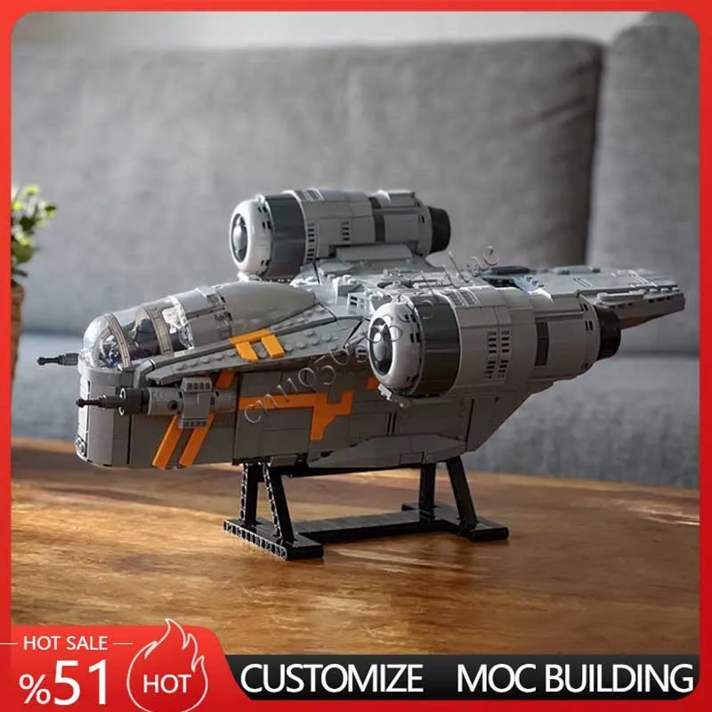 MOC-75292 Star Battle Shuttle PiXEL Gunboat Строительные блоки Имперский космический корабль Технология Кирпичи Модель Коллекция Дисплей Игрушки Подарки
MOC-75292 Star Battle Shuttle PiXEL Gunboat Строительные блоки Имперский космический корабль Технология Кирпичи Модель Коллекция Дисплей Игрушки Подарки