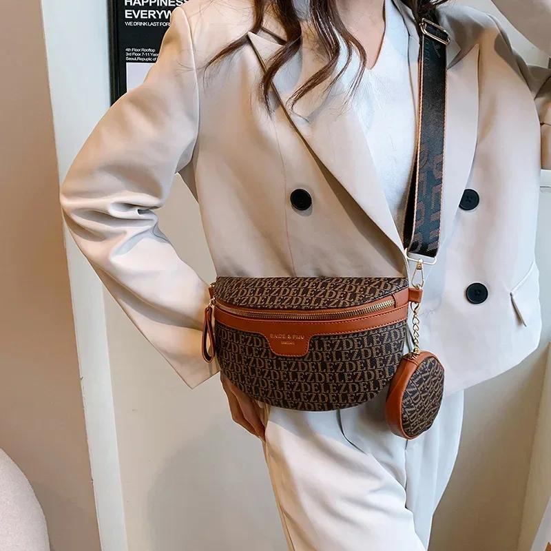 Luxury Brand 2025 New Personalized All-in-one High-end Waist Pack Women's Autumn Letter Shoulder Bag Chain Crossbody Bag
Luxury Brand 2025 New Personalized All-in-one High-end Waist Pack Women's Autumn Letter Shoulder Bag Chain Crossbody Bag