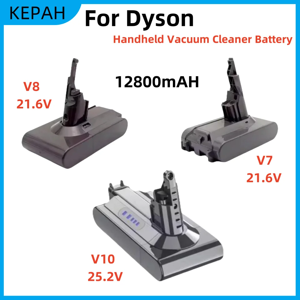 For Dyson V10 V7 V8 Battery Animal Absolute Fluffy Cordless Vacuum Cleaner NEW 25.2V 3800mAh-12800mAH DYSON V10 V7 V8 batterie
For Dyson V10 V7 V8 Battery Animal Absolute Fluffy Cordless Vacuum Cleaner NEW 25.2V 3800mAh-12800mAH DYSON V10 V7 V8 batterie