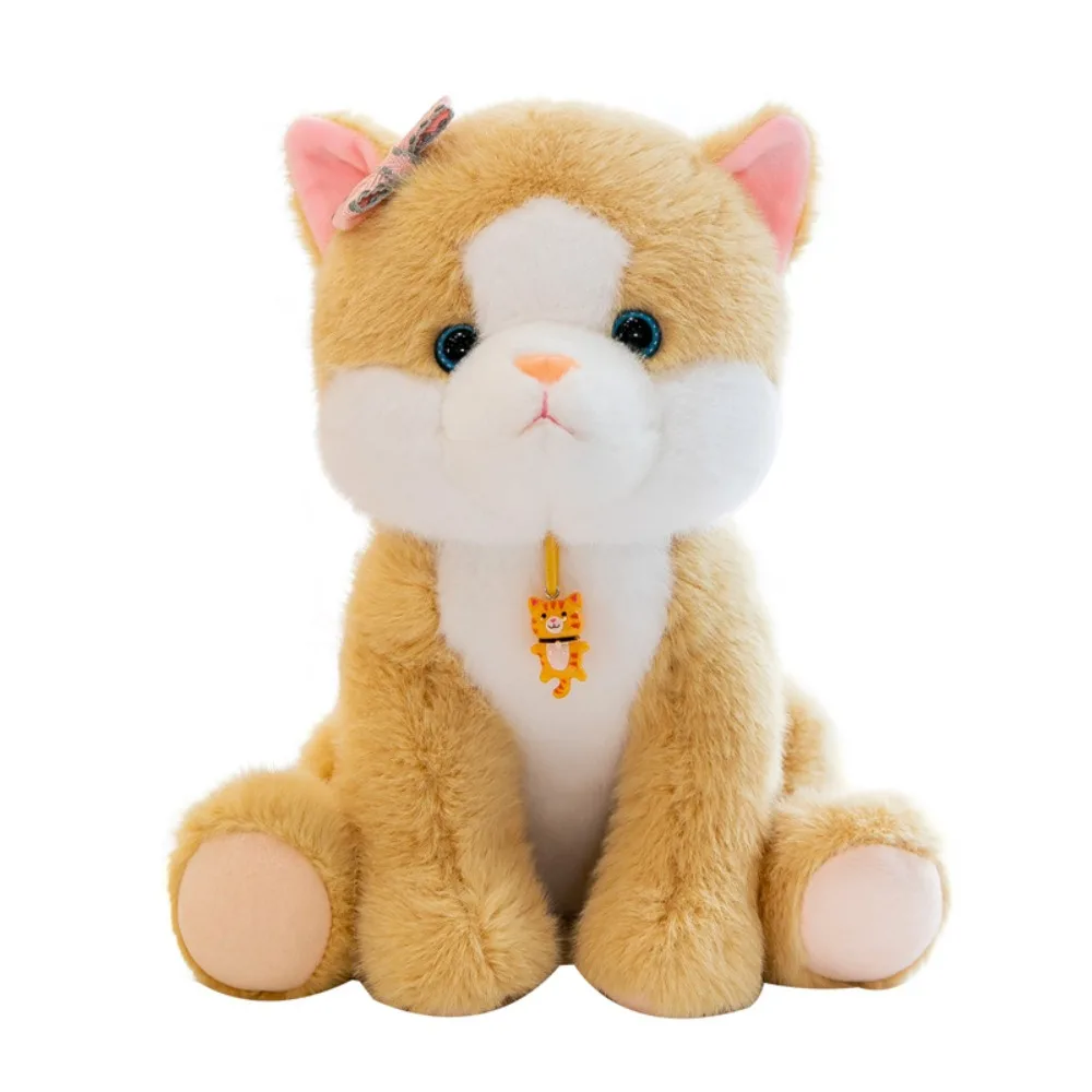 Sleep Pillow With Bowknot Cat Plush Doll Pendant Cartoon Cat Plush Toy Cute Soft Cat Stuffed Toy Christmas Gift
Sleep Pillow With Bowknot Cat Plush Doll Pendant Cartoon Cat Plush Toy Cute Soft Cat Stuffed Toy Christmas Gift