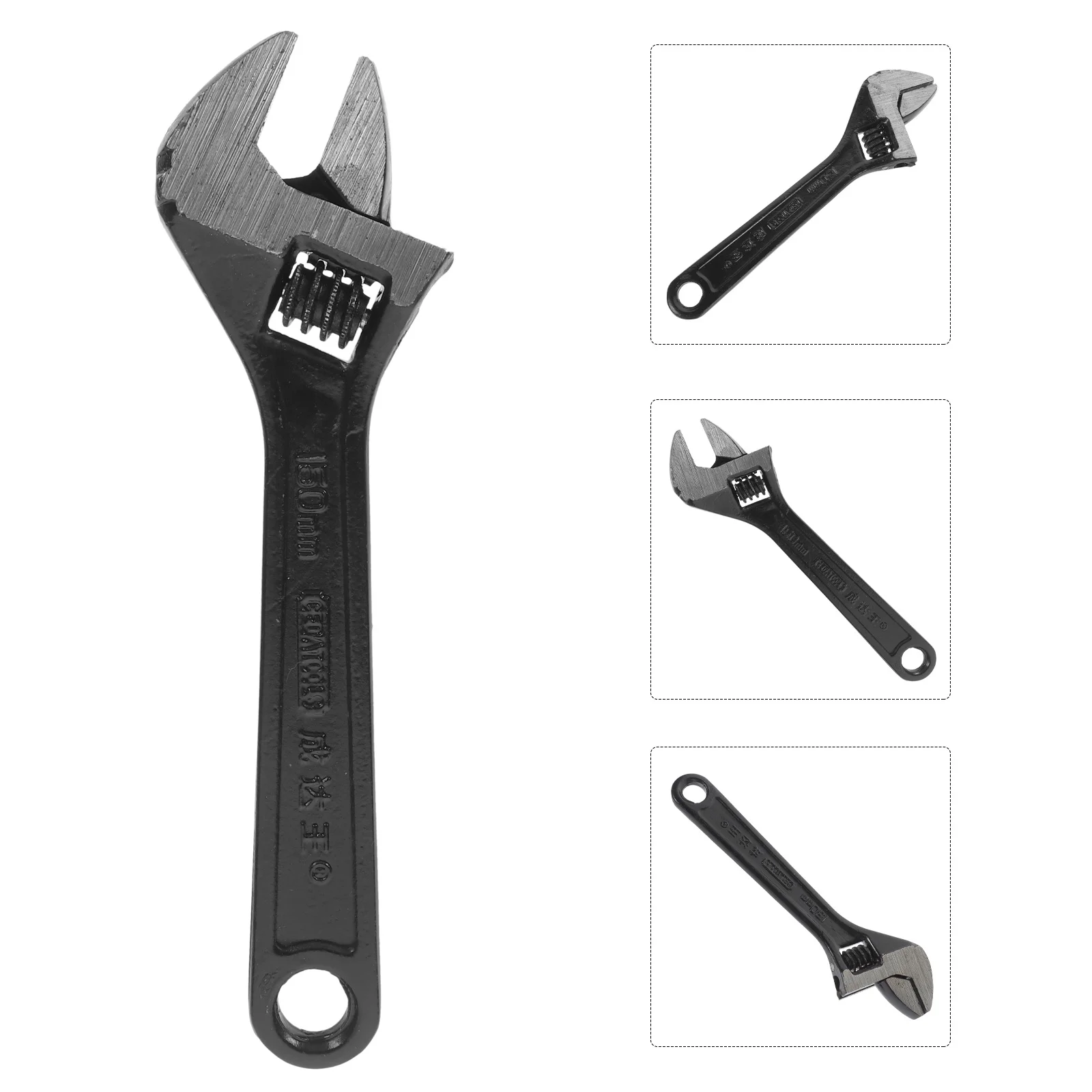 1Pcs Large Opening Adjustable Wrench Sturdy Universal Spanner Multi-Function Repair Tool Anti-Slip Corrosion Resistant for Home
1Pcs Large Opening Adjustable Wrench Sturdy Universal Spanner Multi-Function Repair Tool Anti-Slip Corrosion Resistant for Home