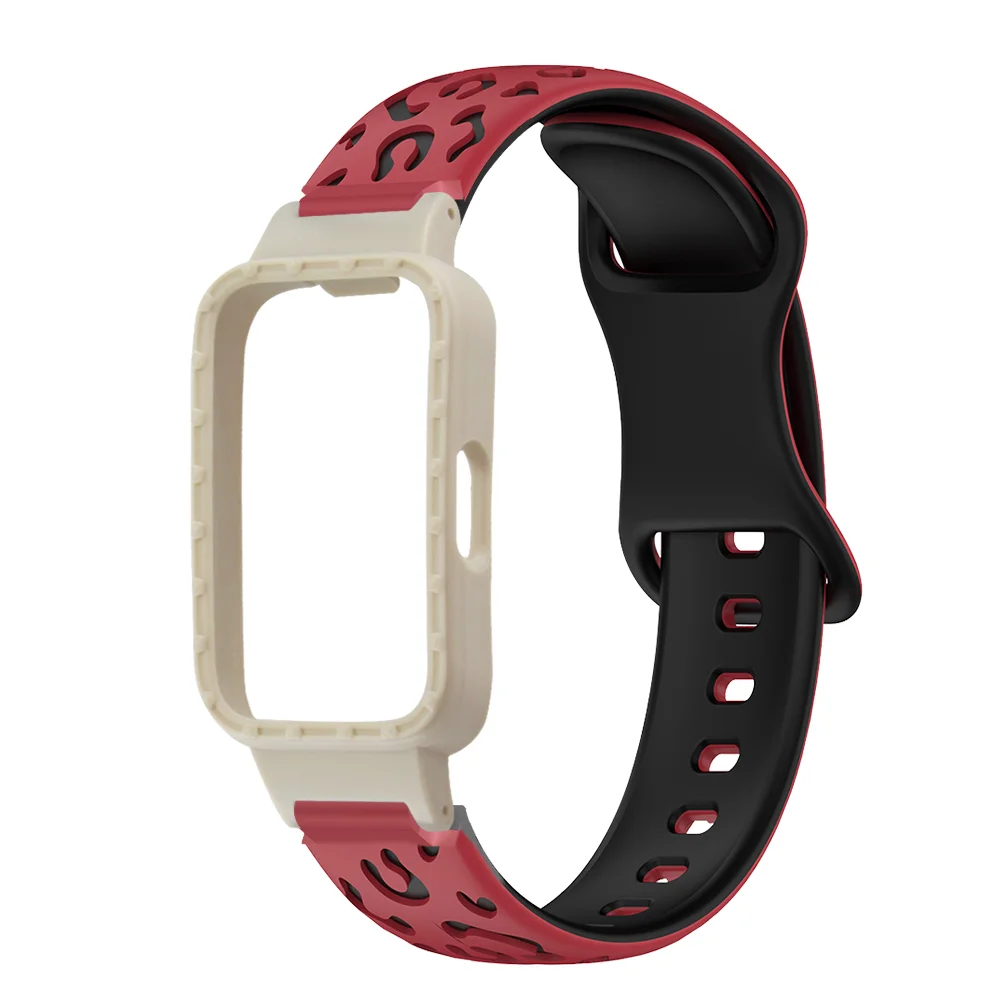 Leopard Print Watch Strap with Protective Case For Huawei Band 8 Quick Release Breathable Silicone Sport Smart Watchband Unisex
Leopard Print Watch Strap with Protective Case For Huawei Band 8 Quick Release Breathable Silicone Sport Smart Watchband Unisex