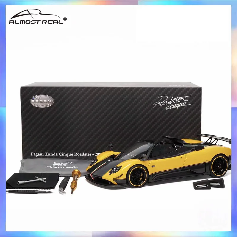 Almost Real 1/18 Pagani Zonda Cinque Car Model Full Open Alloy Diecast Limitied Model Room Ornament Collection Toys Gift
Almost Real 1/18 Pagani Zonda Cinque Car Model Full Open Alloy Diecast Limitied Model Room Ornament Collection Toys Gift