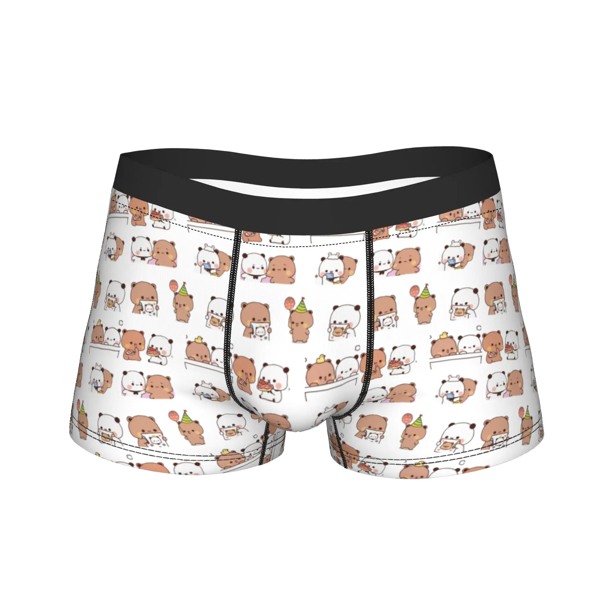 Мужские трусы-боксеры Bubu Dudu, шорты, нижнее белье со средней талией, милые трусы с изображением панды, мужские модные трусы S-XXL
Мужские трусы-боксеры Bubu Dudu, шорты, нижнее белье со средней талией, милые трусы с изображением панды, мужские модные трусы S-XXL