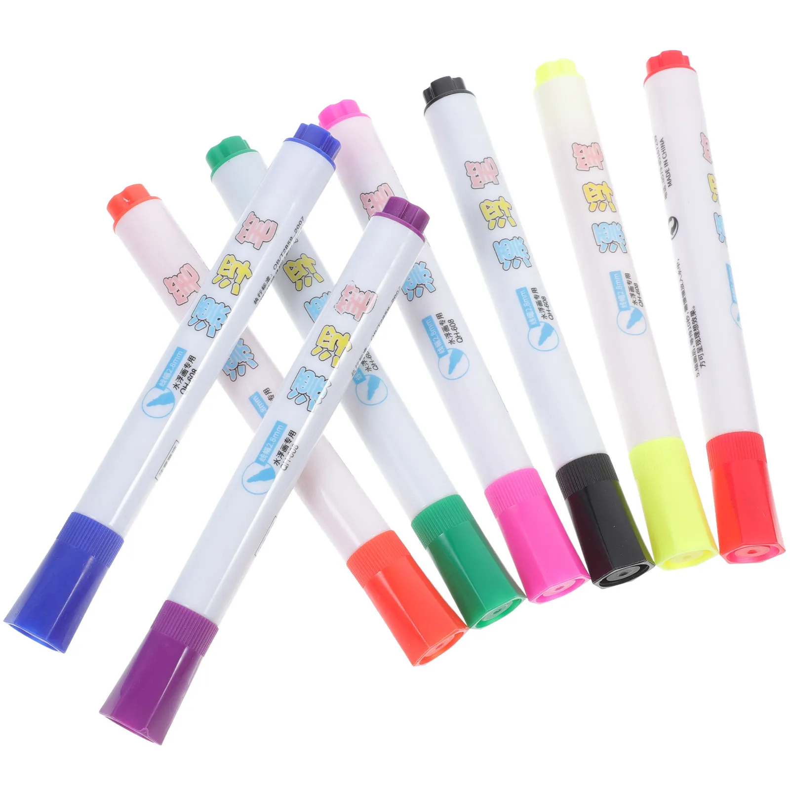 8Pcs Floating Water Painting Pen Colorful Erasable Whiteboard Markers Paint Tool Smooth Write Educational Art Markers
8Pcs Floating Water Painting Pen Colorful Erasable Whiteboard Markers Paint Tool Smooth Write Educational Art Markers