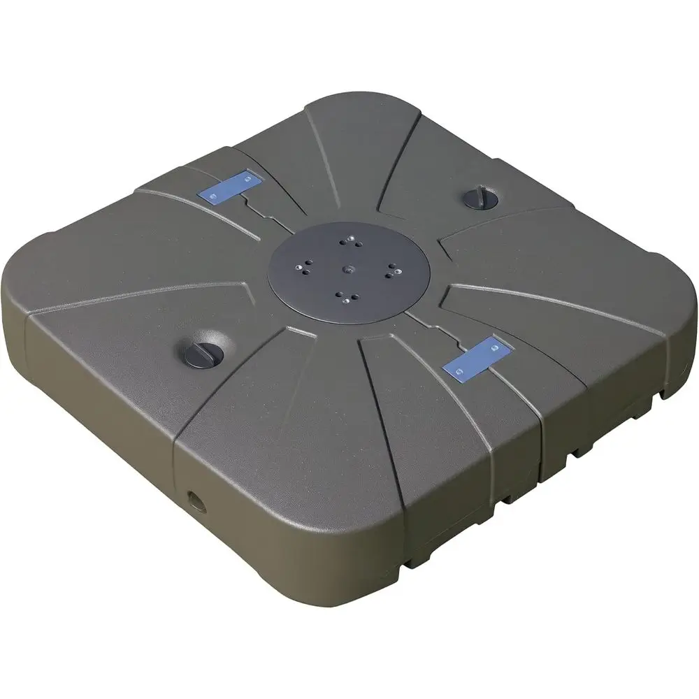 Heavy-Duty Cantilever Umbrella Base with 4 Wheels for Easy Movement, Holds 330 lbs Sand or 249 lbs Water
Heavy-Duty Cantilever Umbrella Base with 4 Wheels for Easy Movement, Holds 330 lbs Sand or 249 lbs Water