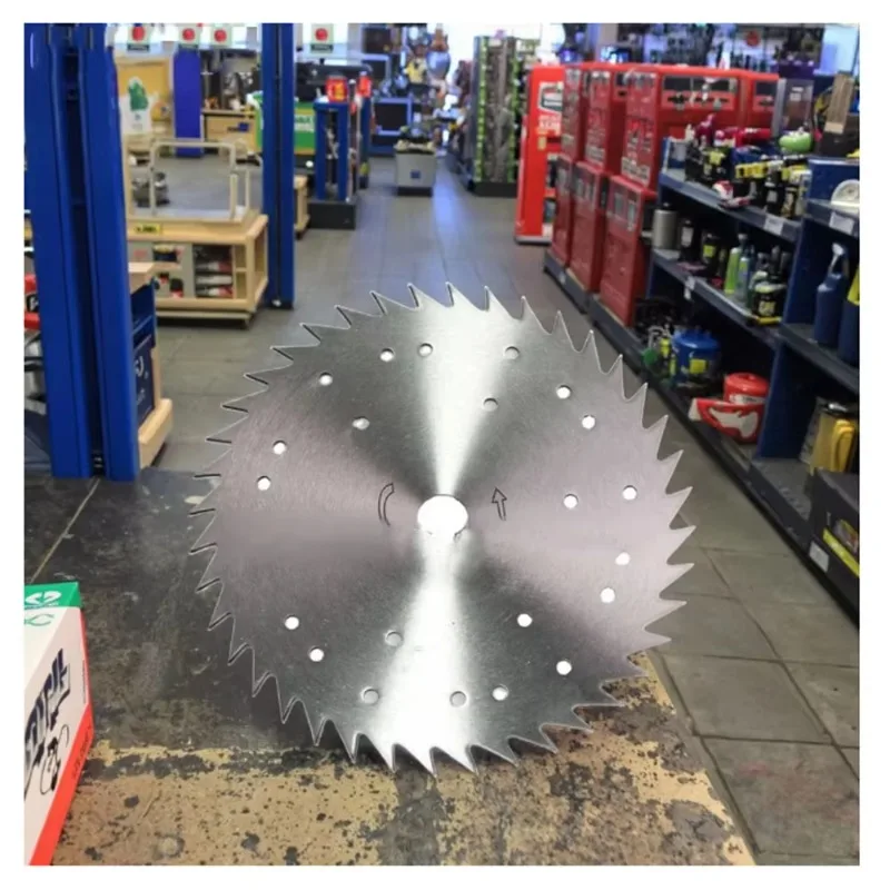 Three Tooth Alloy Steel Lawn Mower Circular Saw Blade for Industrial Use High Performance Equipment
Three Tooth Alloy Steel Lawn Mower Circular Saw Blade for Industrial Use High Performance Equipment