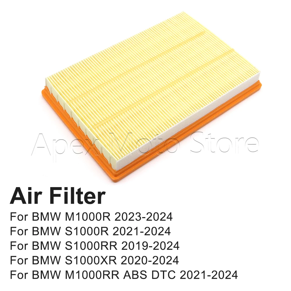 Motorcycle Accessories Air Filter Intake Cleaner For BMW S1000R S1000RR S1000XR M1000R M1000RR ABS DTC 2019 2020 2021-2024
Motorcycle Accessories Air Filter Intake Cleaner For BMW S1000R S1000RR S1000XR M1000R M1000RR ABS DTC 2019 2020 2021-2024