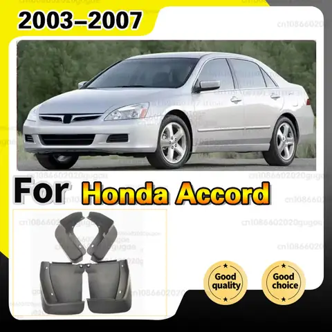 for Honda Accord Sedan 2003~2007 2004 2005 2006 Car Fender Mudguard Mud Flaps Guard Splash Flap Car Accessories