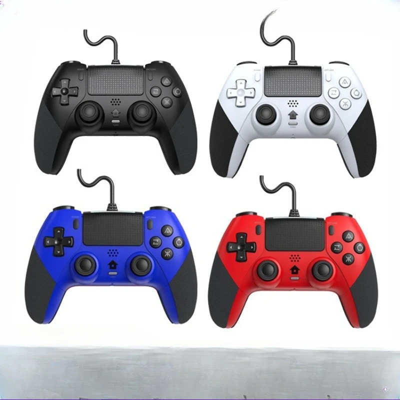 P4 wired gamepad P4 wired handle plug and play P4 wired handle with macro programming vibration function
P4 wired gamepad P4 wired handle plug and play P4 wired handle with macro programming vibration function