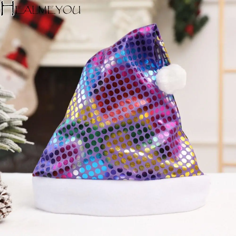 Printed Beads Christmas Hat with Plush Ball Merry Christmas Decoration Santa Claus Hat Velvet Korean Style Plush Beanie Warm
Printed Beads Christmas Hat with Plush Ball Merry Christmas Decoration Santa Claus Hat Velvet Korean Style Plush Beanie Warm