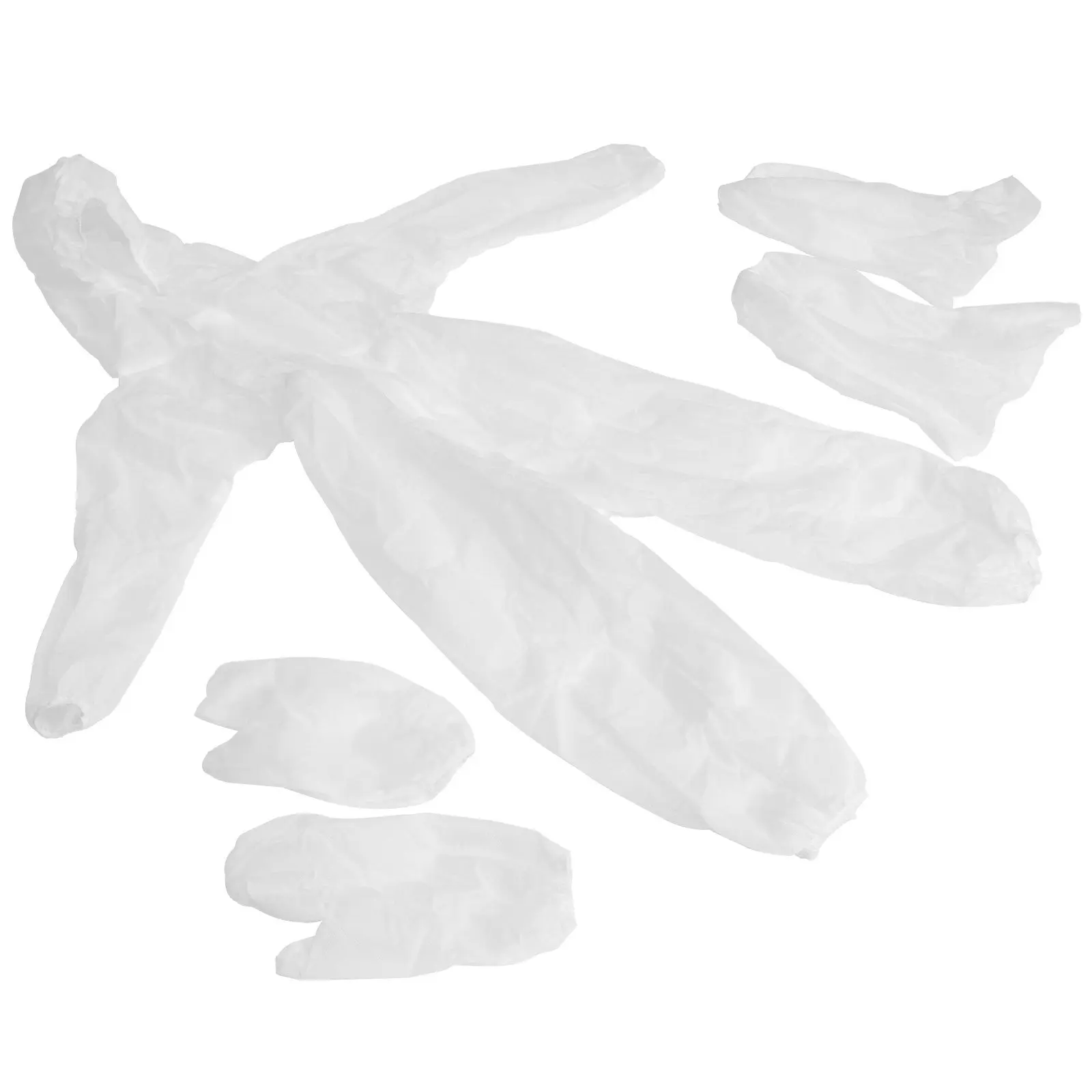 Children Protective White Size S Lightweight Breathable One-Piece Suit Breathable Hooded Zipper Gloves Shoe
Children Protective White Size S Lightweight Breathable One-Piece Suit Breathable Hooded Zipper Gloves Shoe