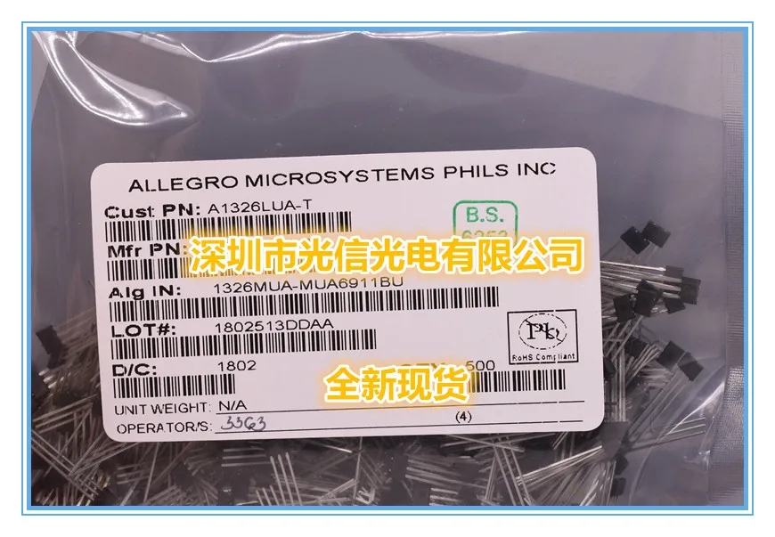 1PCS A1326LUA-T 100% imported original main receiving and transmitting tube, photoelectric switch, Hall sensing
1PCS A1326LUA-T 100% imported original main receiving and transmitting tube, photoelectric switch, Hall sensing