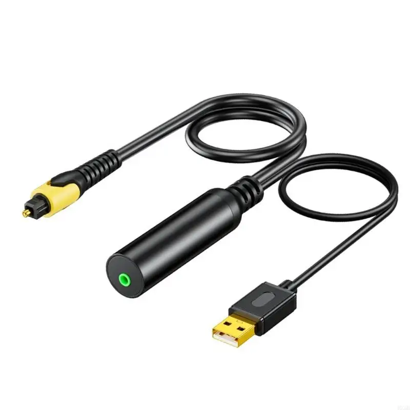 HX6B Digital Coaxial Optical Spdif to 3.5mm Auditory Cable Lossless Sound Transmission USB Powering Auditory Cable
HX6B Digital Coaxial Optical Spdif to 3.5mm Auditory Cable Lossless Sound Transmission USB Powering Auditory Cable