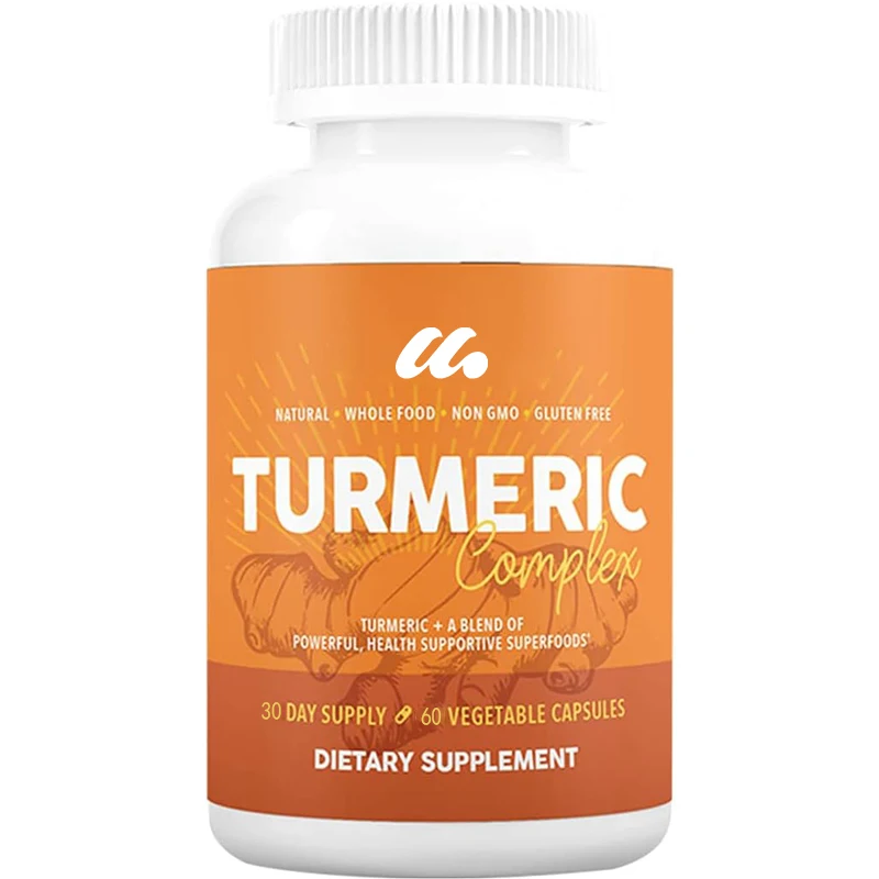 Organic Turmeric Complex - Organic Turmeric and Health Supporting Superfood -60 Vegetative Capsules
Organic Turmeric Complex - Organic Turmeric and Health Supporting Superfood -60 Vegetative Capsules