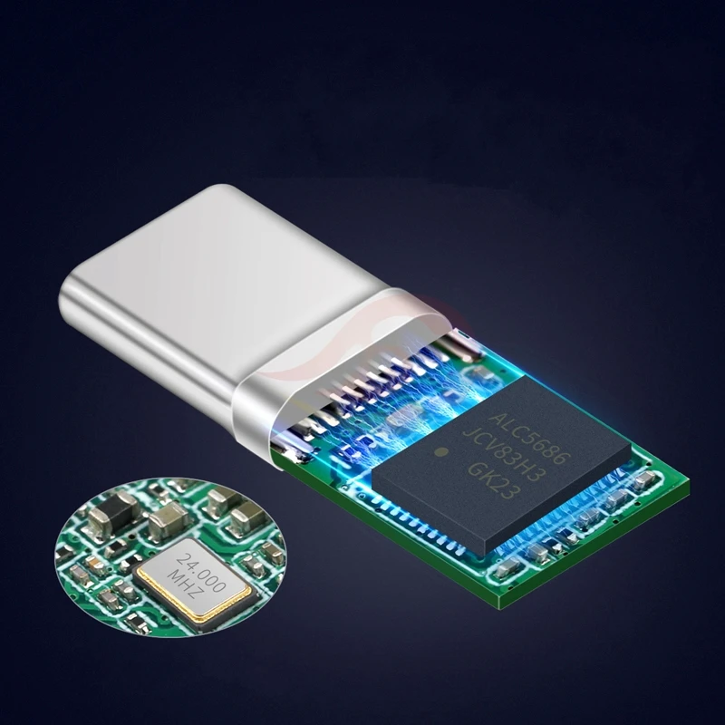 Независимый кварцевый генератор с одним корпусом Realtek ALC5686, 32-битный разъем типа C, 384 кГц
Независимый кварцевый генератор с одним корпусом Realtek ALC5686, 32-битный разъем типа C, 384 кГц