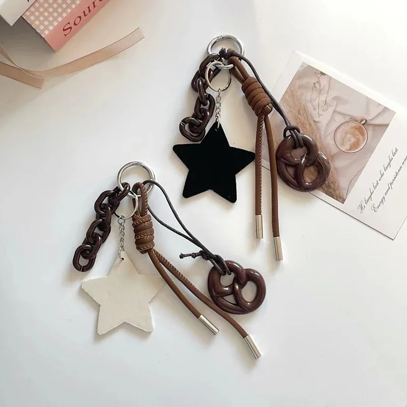 1 Piece Backpack Hanging Rope Winter Ins Style Star Alkali Water Bread Weaving Rope Pendant Bag Decoration DIY Accessories
1 Piece Backpack Hanging Rope Winter Ins Style Star Alkali Water Bread Weaving Rope Pendant Bag Decoration DIY Accessories