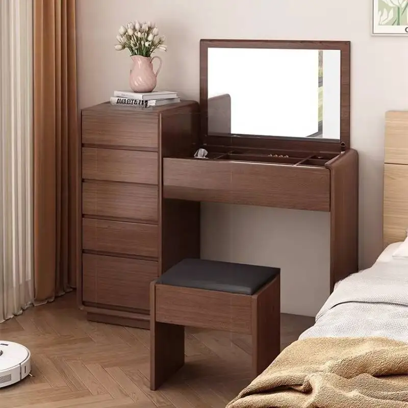 Wooden Decoration Vanity Desk Mirror Extension Dressing Bedroom Dressing Table Adult Vintage Cajoneras Madera Room Furnitures
Wooden Decoration Vanity Desk Mirror Extension Dressing Bedroom Dressing Table Adult Vintage Cajoneras Madera Room Furnitures