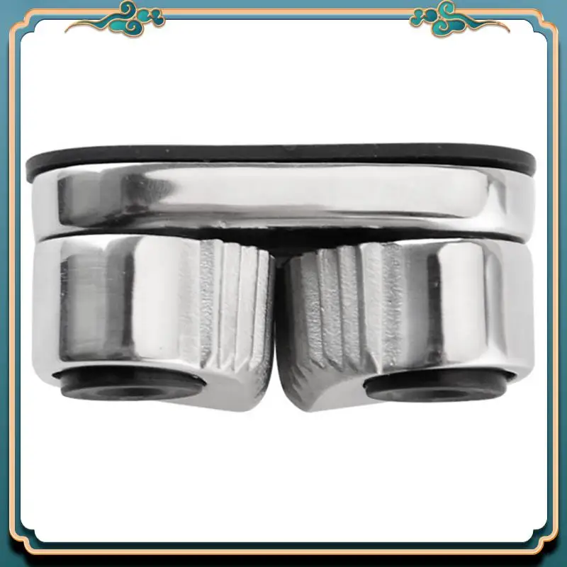 316 Stainless Steel 2 Row Ball Bearing Cam Cleat Leading Ring Equipment Boat Rope Wire Fairlead Durable Easy To Use
316 Stainless Steel 2 Row Ball Bearing Cam Cleat Leading Ring Equipment Boat Rope Wire Fairlead Durable Easy To Use