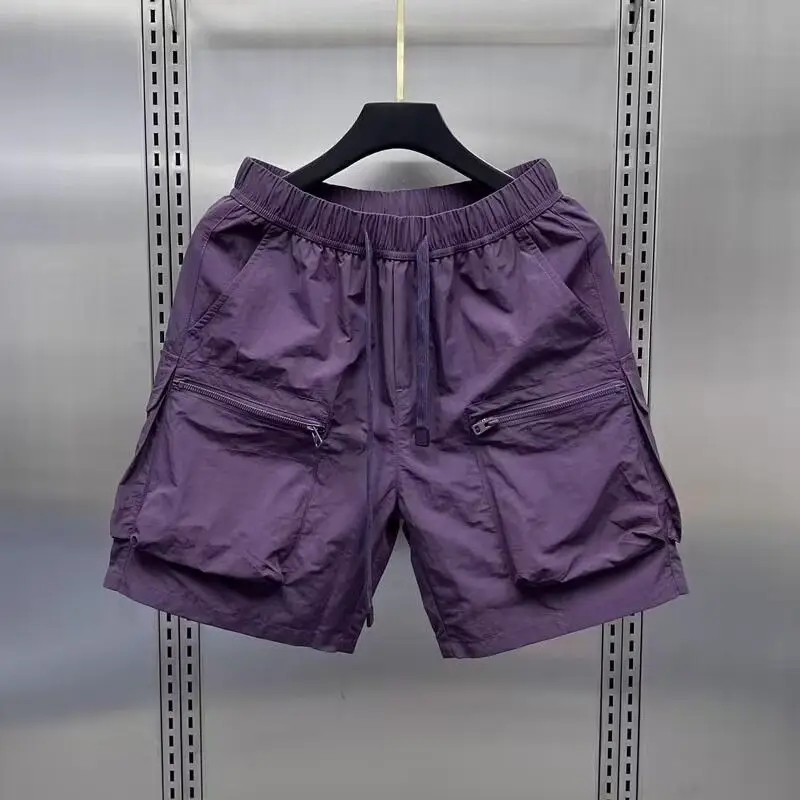 Japanese Style Retro Men's Multi-Pocket Cargo Work Shorts Summer Thin Lightweight Loose Straight Leg Casual Comfortable
Japanese Style Retro Men's Multi-Pocket Cargo Work Shorts Summer Thin Lightweight Loose Straight Leg Casual Comfortable