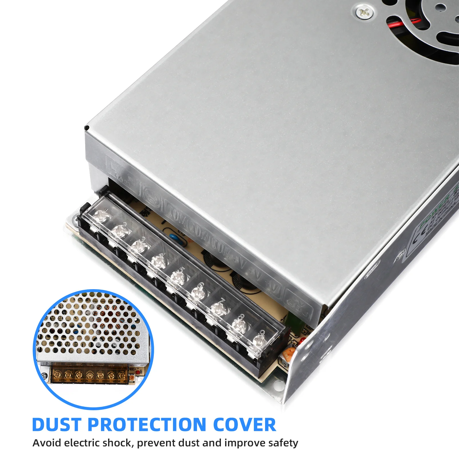 Switching Power Supply LED Driver Iron Case Compact Regulated Power Adapter for Monitoring LED Lights
Switching Power Supply LED Driver Iron Case Compact Regulated Power Adapter for Monitoring LED Lights