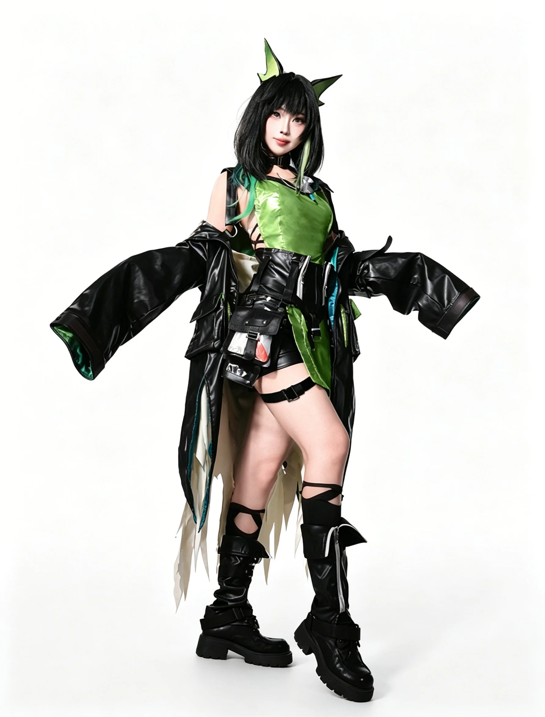 Mon3tr Arknights Cosplay Costume Cool Full Set Halloween Comic Con Role Play for Women Anime Halloween Party Outfit Techwear
Mon3tr Arknights Cosplay Costume Cool Full Set Halloween Comic Con Role Play for Women Anime Halloween Party Outfit Techwear