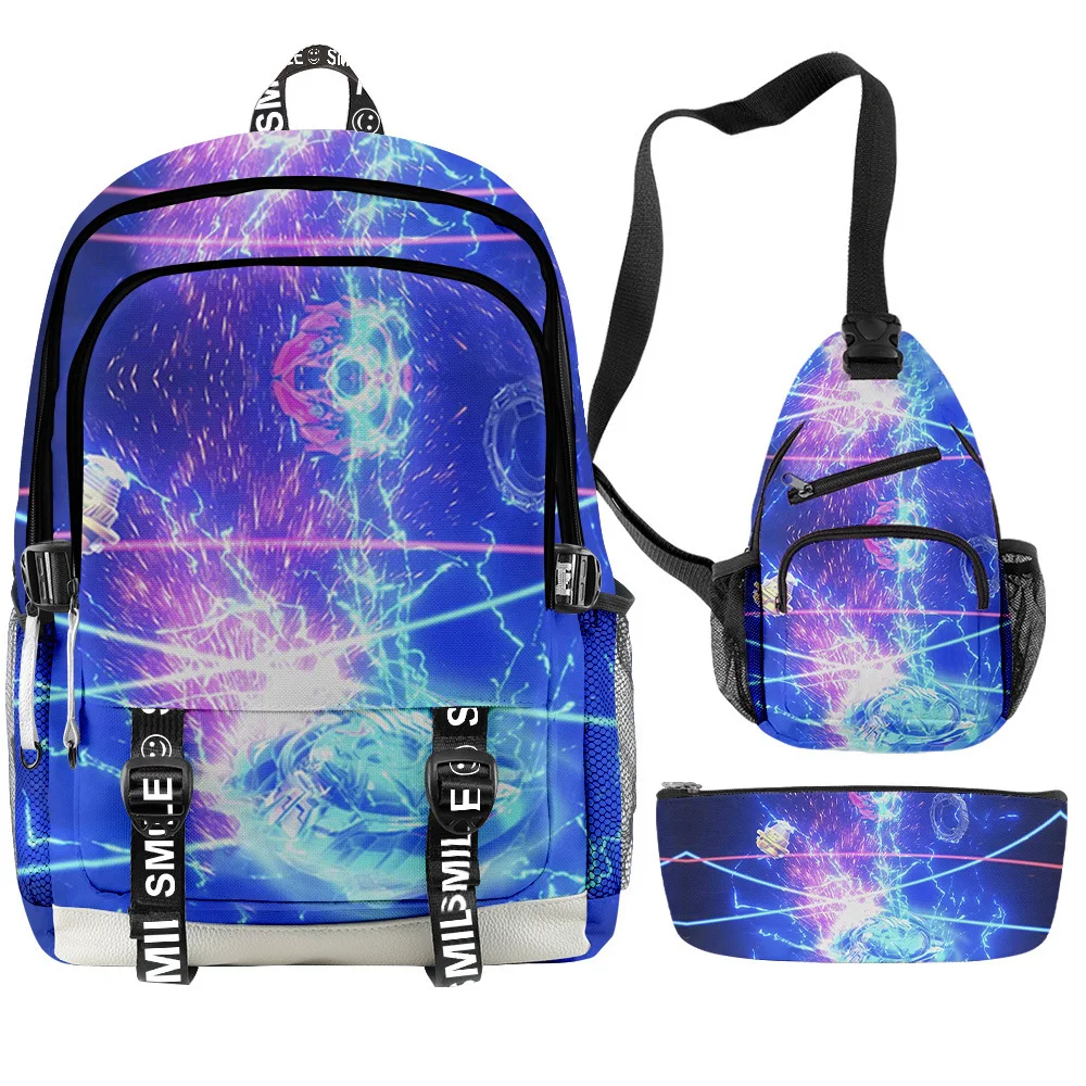Hip Hop Beyblade Burst Evolution 3D Print 3pcs/Set Student School Bags multifunction Travel Backpack Chest Bag Pencil Case
Hip Hop Beyblade Burst Evolution 3D Print 3pcs/Set Student School Bags multifunction Travel Backpack Chest Bag Pencil Case