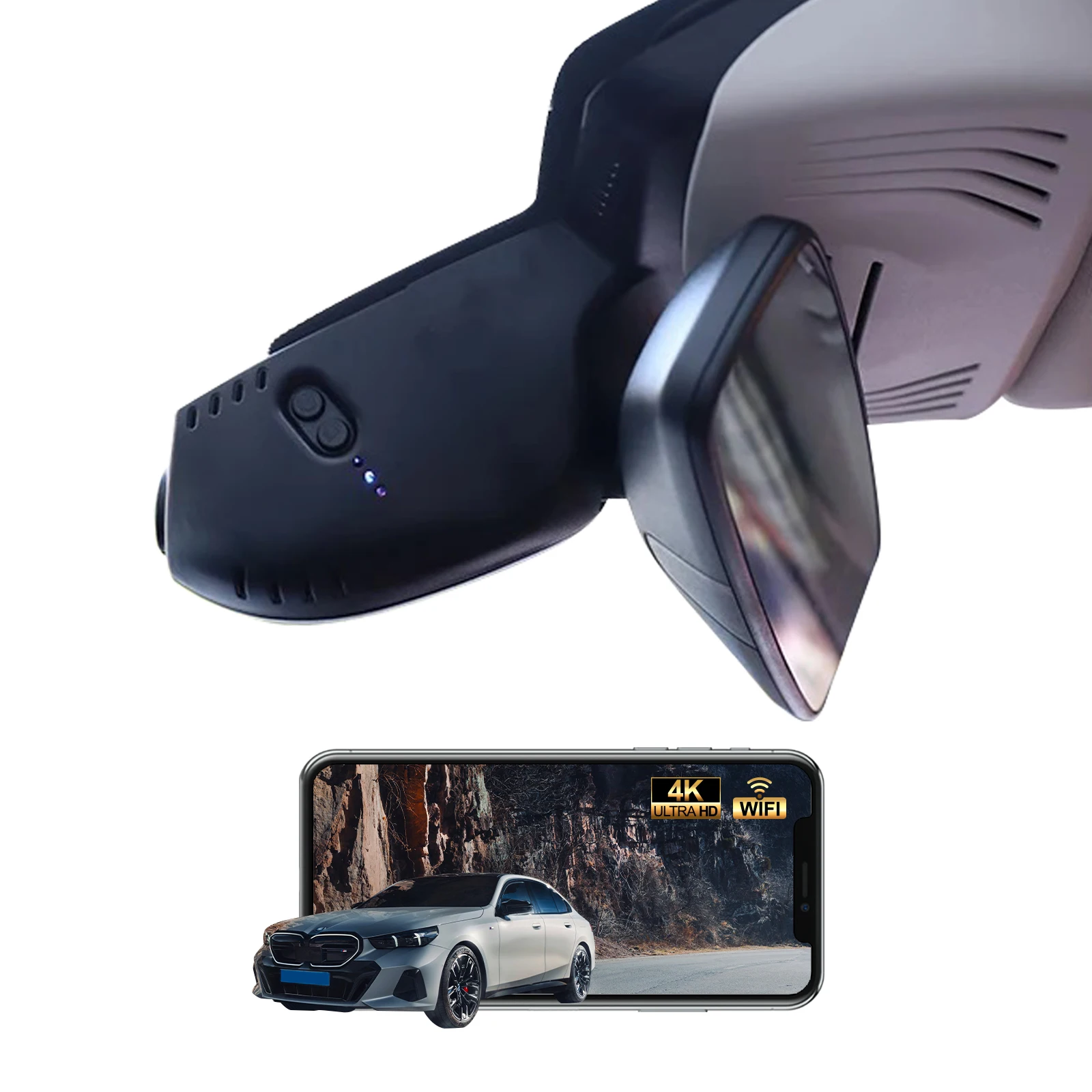 Hidden 4K Dash Cam Car Black Box Driving Recorder Night Vision 170 Wide Angle 1 Year Warranty for X3/X5/5 Series F01-F35
Hidden 4K Dash Cam Car Black Box Driving Recorder Night Vision 170 Wide Angle 1 Year Warranty for X3/X5/5 Series F01-F35