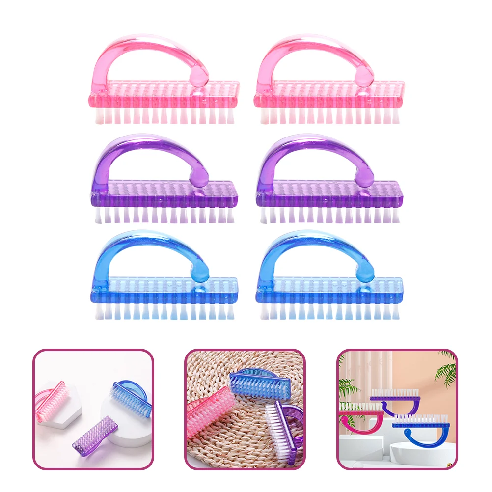 6 Pcs Nail Dust Brush for Cleaning Fingernails Cleaner Polish Drill Manicure Tools
6 Pcs Nail Dust Brush for Cleaning Fingernails Cleaner Polish Drill Manicure Tools