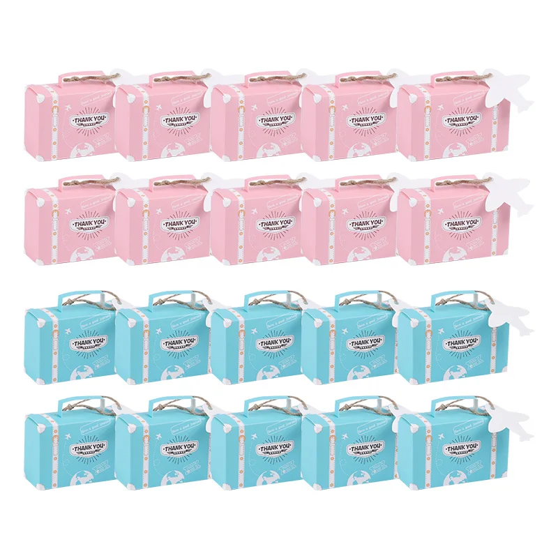 20PCS Kraft Paper Suitcase Boxes Wedding Travel Favors Pink Candy Packaging Bulk Bridal Shower Birthday Decor Supplies
20PCS Kraft Paper Suitcase Boxes Wedding Travel Favors Pink Candy Packaging Bulk Bridal Shower Birthday Decor Supplies