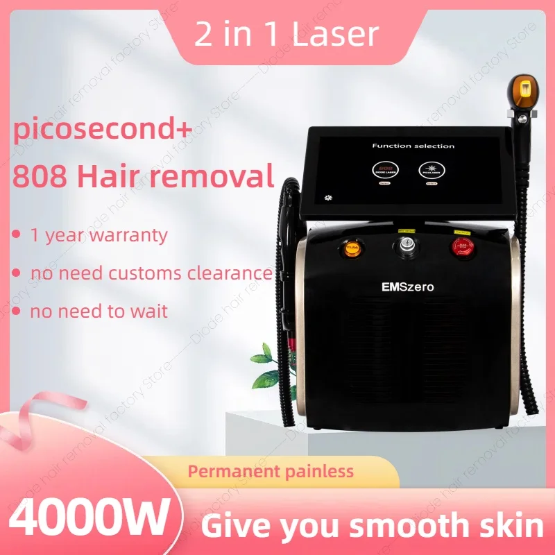 New Laser Painless Permanen picosecond 808nm Laser Epilator Professional Diode Laser Machine Permanent Hair Remover for Woman
New Laser Painless Permanen picosecond 808nm Laser Epilator Professional Diode Laser Machine Permanent Hair Remover for Woman
