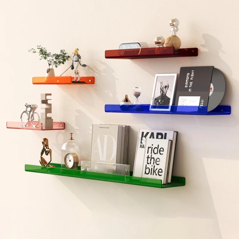 Color Acrylic Wall Mounted Storage Rack Modern Bathroom Living Room Shelves Free Punching Wall Shelf Home Decorative Shelves
Color Acrylic Wall Mounted Storage Rack Modern Bathroom Living Room Shelves Free Punching Wall Shelf Home Decorative Shelves