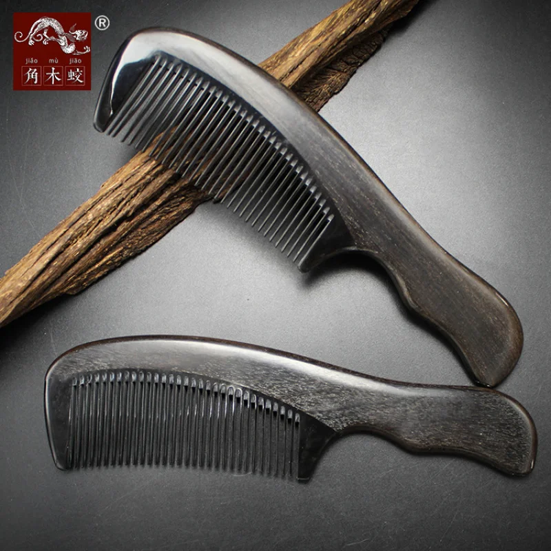 Деревянная расческа из рога дракона, ценный черный буйволиний рог, массажная расческа для волос.
Деревянная расческа из рога дракона, ценный черный буйволиний рог, массажная расческа для волос.