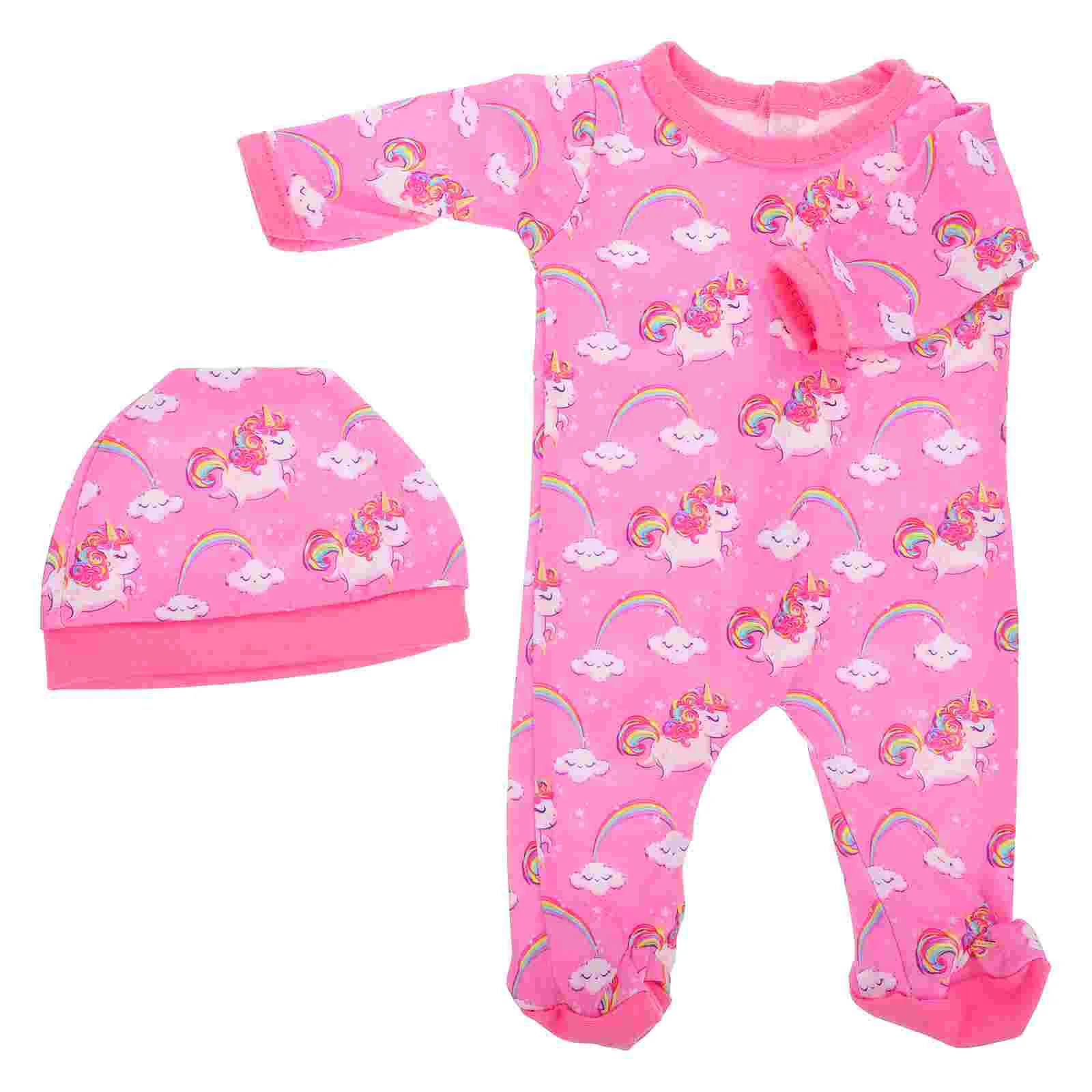 Simulation Clothing Newborn Baby Clothes Suit with Hat Decor Romper for Reborn 18 Inch Toy Set
Simulation Clothing Newborn Baby Clothes Suit with Hat Decor Romper for Reborn 18 Inch Toy Set