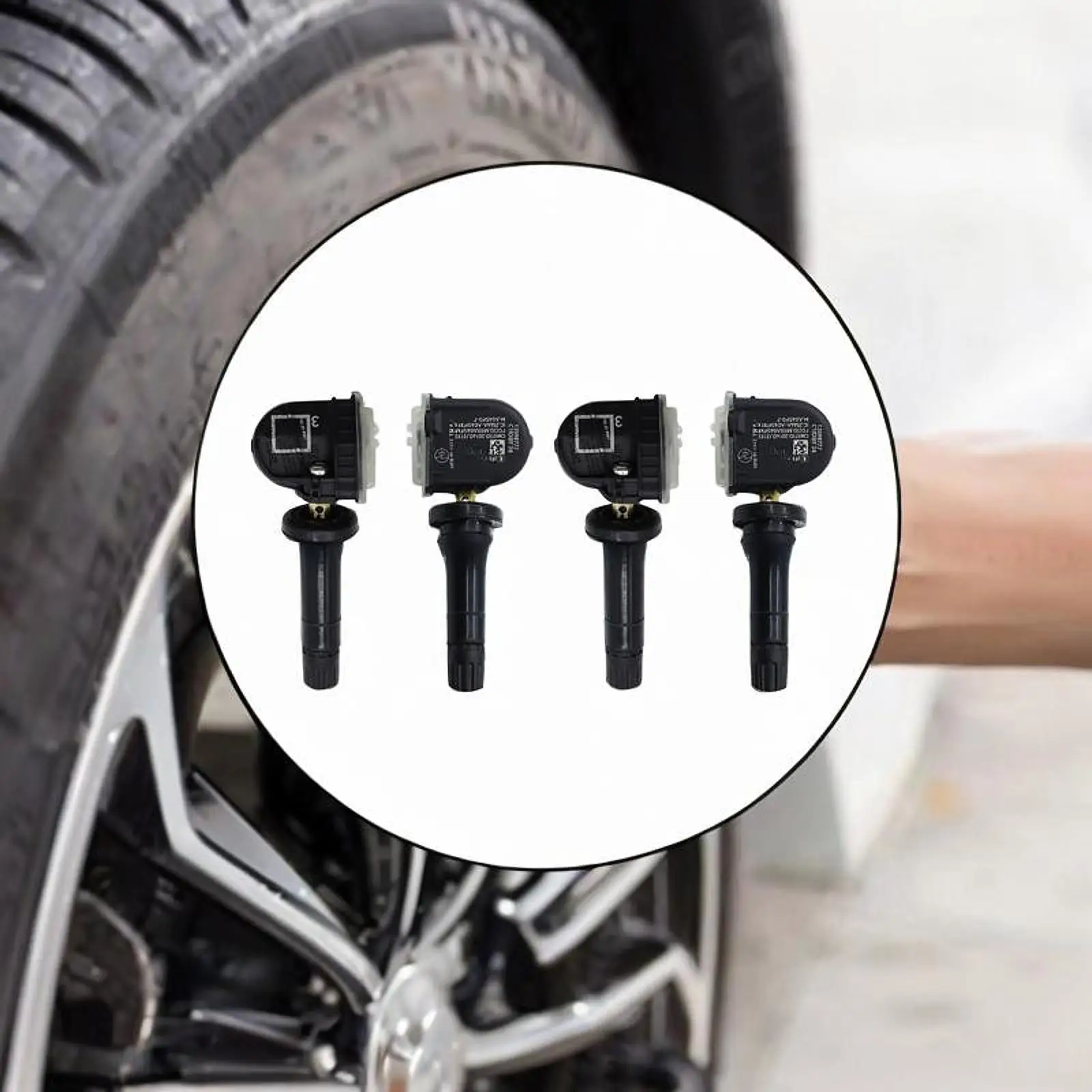 4 Pieces Tire Pressure Sensor 13598772 7919B087 High Performance Easy to Install Replace Parts for Hummer H2 Accessories
4 Pieces Tire Pressure Sensor 13598772 7919B087 High Performance Easy to Install Replace Parts for Hummer H2 Accessories