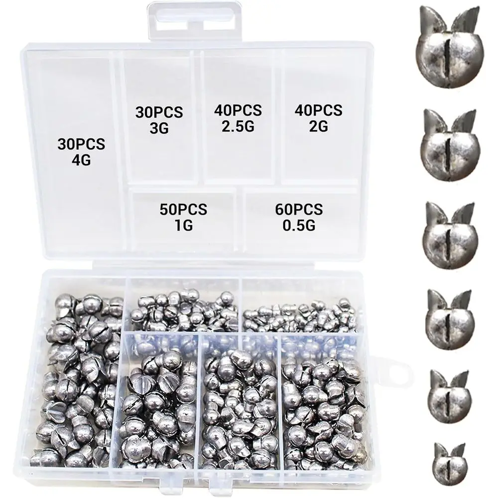 250 упаковок круглых грузил для пресноводной и морской рыбалки — идеальный подарок для любителей рыбалки
250 упаковок круглых грузил для пресноводной и морской рыбалки — идеальный подарок для любителей рыбалки