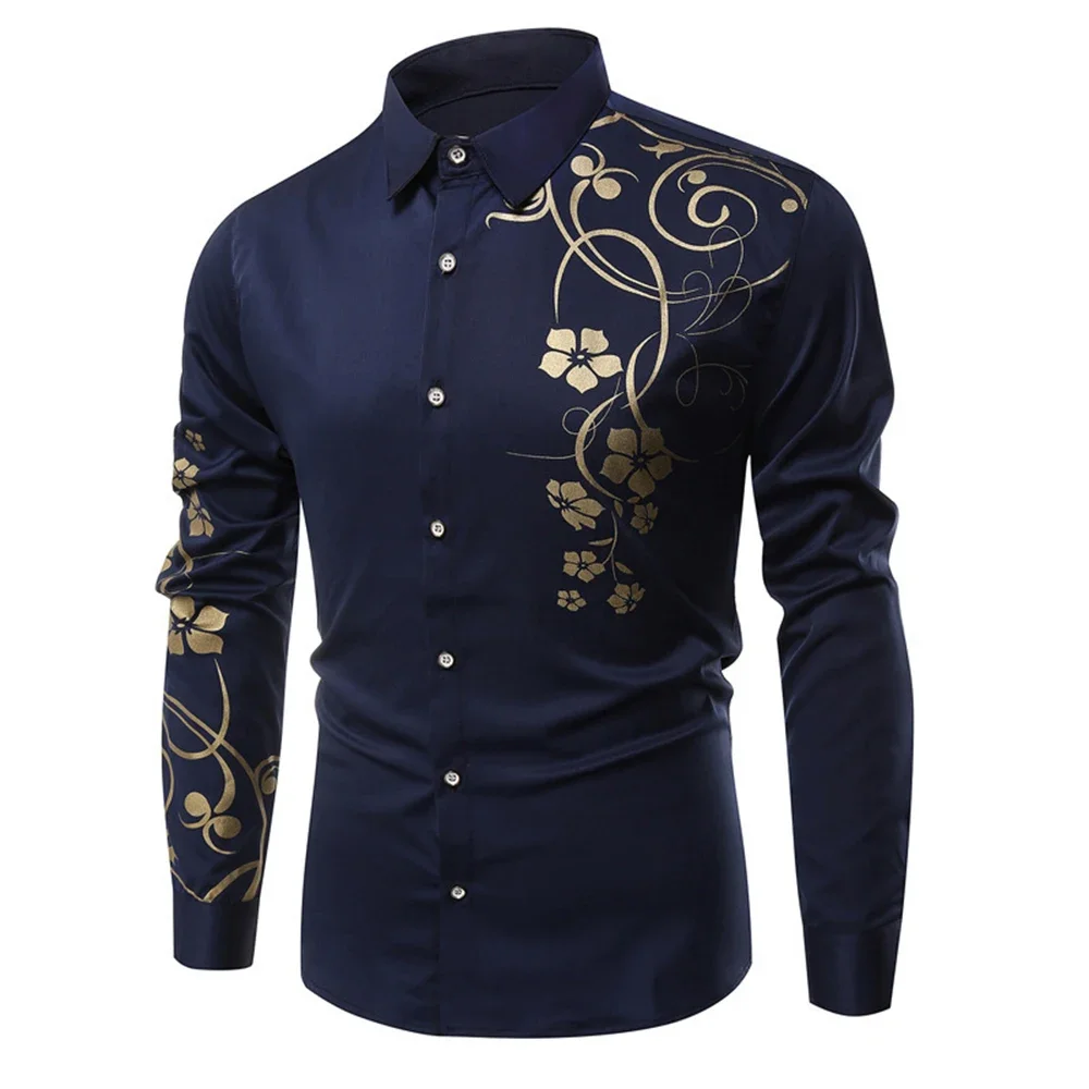 Informal Men's Long-sleeved Shirt Top Stylish Digital 3D Print with Flap Button Lapel Top Spring and Summer Casual Clothing
Informal Men's Long-sleeved Shirt Top Stylish Digital 3D Print with Flap Button Lapel Top Spring and Summer Casual Clothing