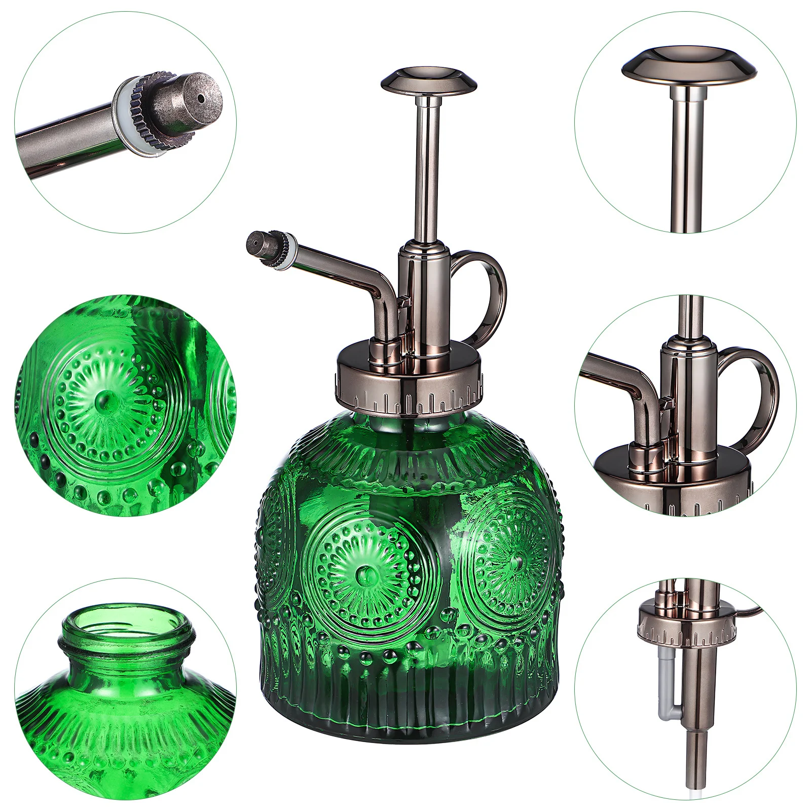 Stylish 400Ml Glass Plant Sprayer Mister Smooth Spray Function for Watering Plants and Cleaning Spray Bottles for Plants
Stylish 400Ml Glass Plant Sprayer Mister Smooth Spray Function for Watering Plants and Cleaning Spray Bottles for Plants