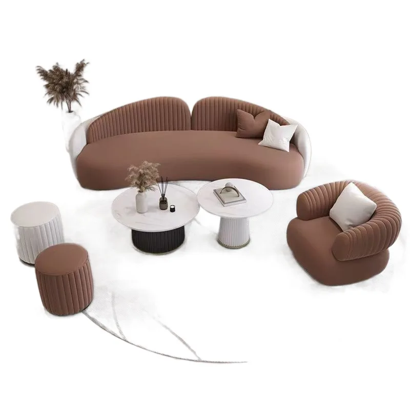 Beauty salon sofa curved light luxury clothing wedding shop special-shaped design hotel creative Internet celebrity simple moder
Beauty salon sofa curved light luxury clothing wedding shop special-shaped design hotel creative Internet celebrity simple moder