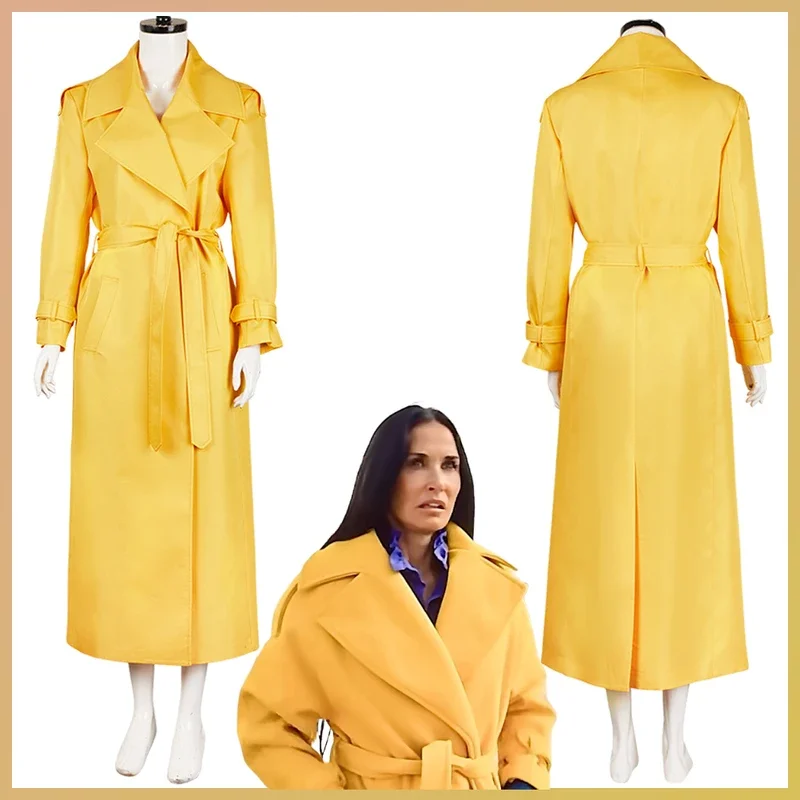 FC62024 Movie Substance Costume Disguise Elizabeth Cosplay Fantasy Yellow Long Coat Clothing Adult Women Roleplay Fantasia @FC8!
FC62024 Movie Substance Costume Disguise Elizabeth Cosplay Fantasy Yellow Long Coat Clothing Adult Women Roleplay Fantasia @FC8!