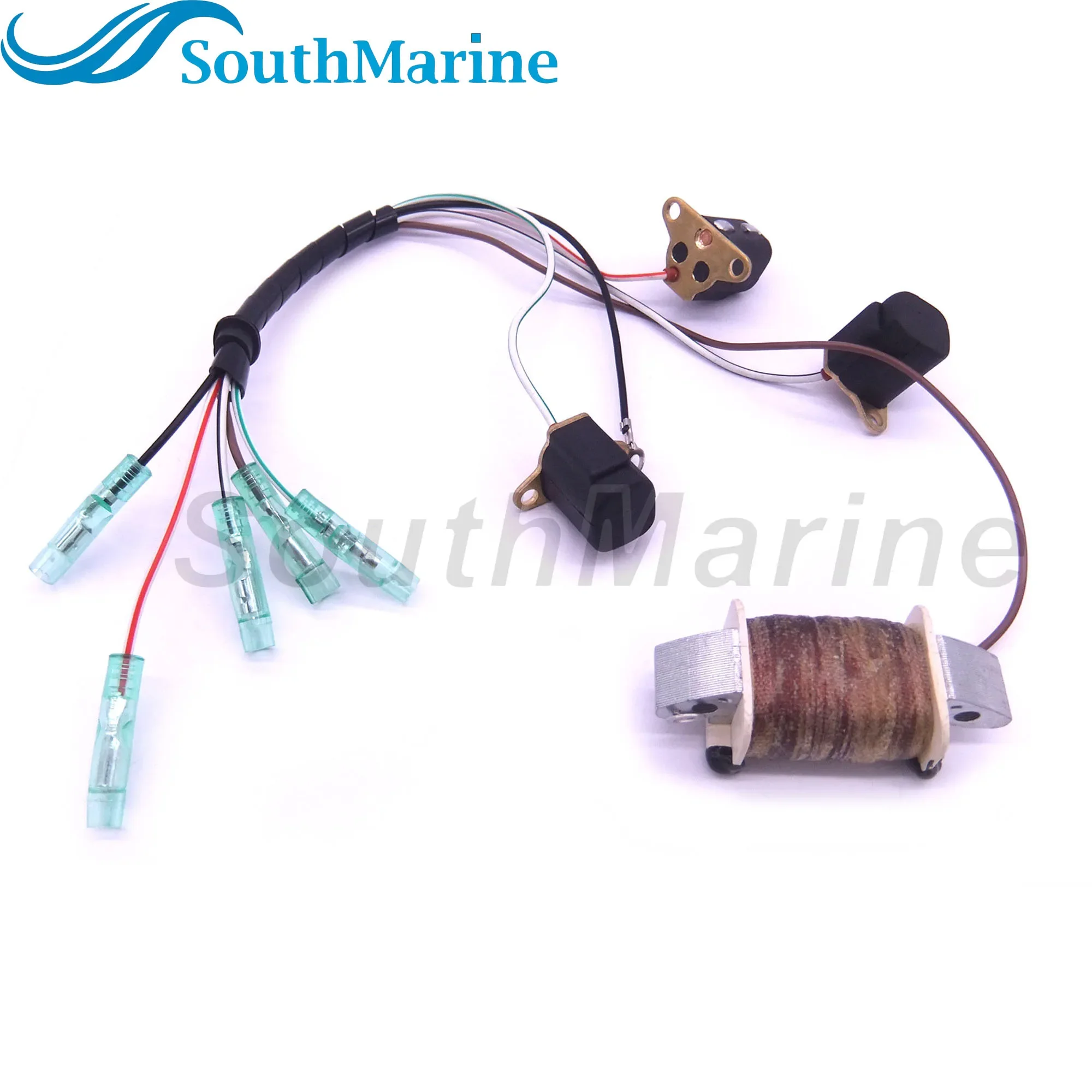 Boat Motor 6H3-85510-A0 6H3-85510-A1 Stator Assembly for Yamaha 60HP 70HP Outboard Engine
Boat Motor 6H3-85510-A0 6H3-85510-A1 Stator Assembly for Yamaha 60HP 70HP Outboard Engine