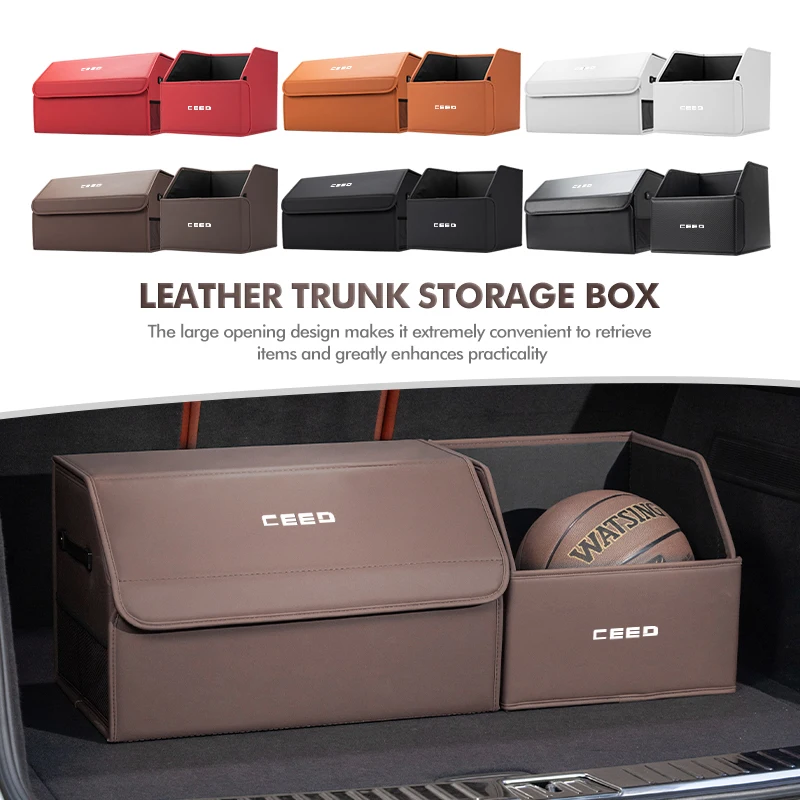 Leather Car Trunk Storage Box Foldable Multiuse Tool Tidying For KIA Sorento Stinger Soul Spectra Niro Cadenza Sephia
Leather Car Trunk Storage Box Foldable Multiuse Tool Tidying For KIA Sorento Stinger Soul Spectra Niro Cadenza Sephia
