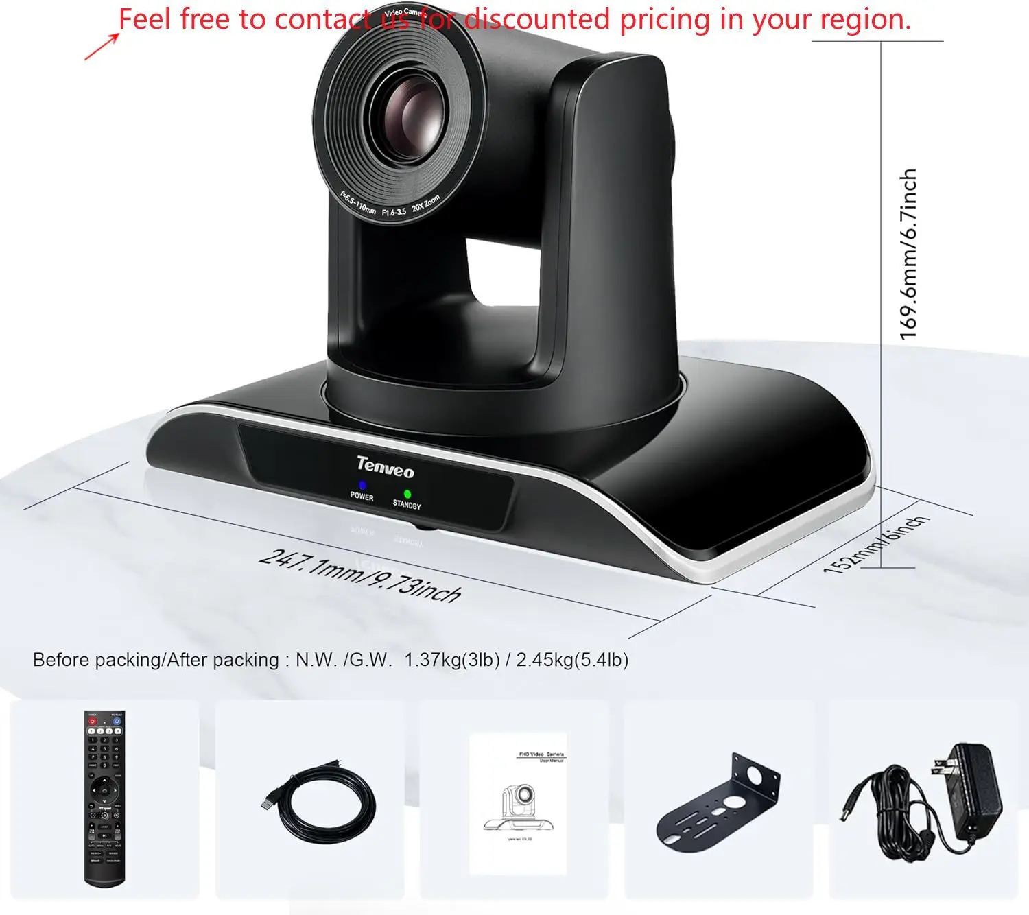 TEVO VHD Series 10H USB HDMI RJ45 IP Livestreaming Camera For Churn Livestraming And Telemedicine
TEVO VHD Series 10H USB HDMI RJ45 IP Livestreaming Camera For Churn Livestraming And Telemedicine